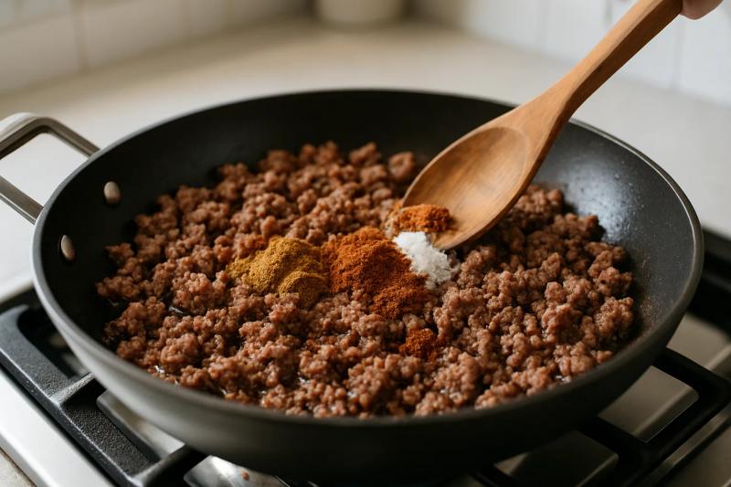 Paso 2 de Pizza Mexicana Casera