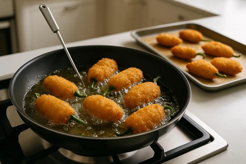 Paso 5 de Jalapeños Rellenos Crujientes