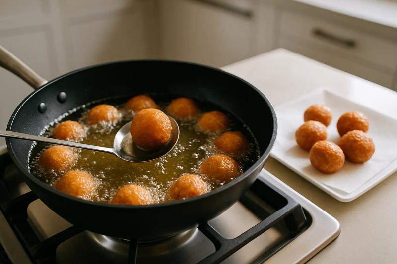 Paso 4 de Bocaditos de Churro con Chocolate