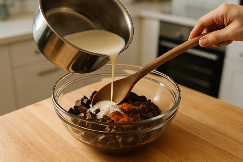 Paso 6 de Bocaditos de Churro con Chocolate