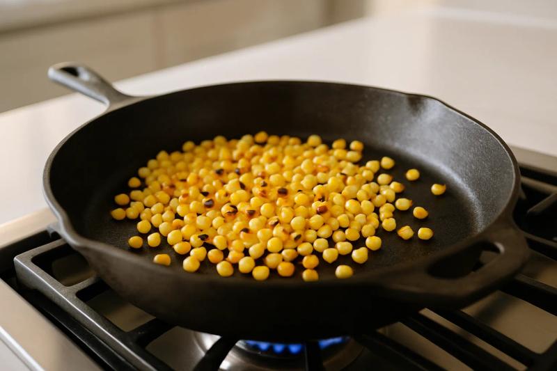 Paso 1 de Ensalada de Elote Callejero