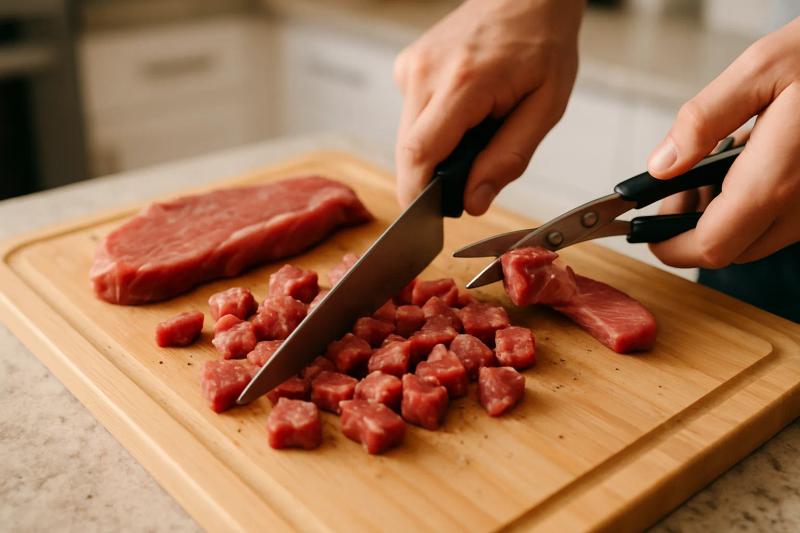Paso 1 de Tacos de Bistec