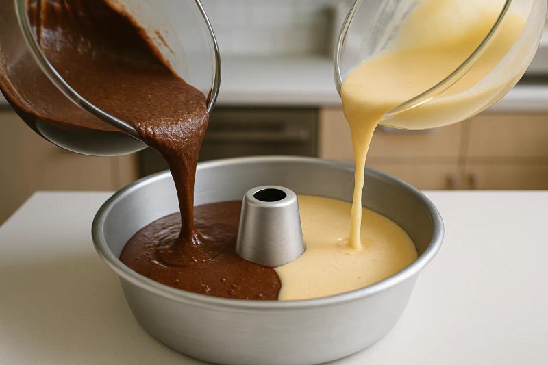 Paso 4 de Chocoflan (Pastel Imposible)