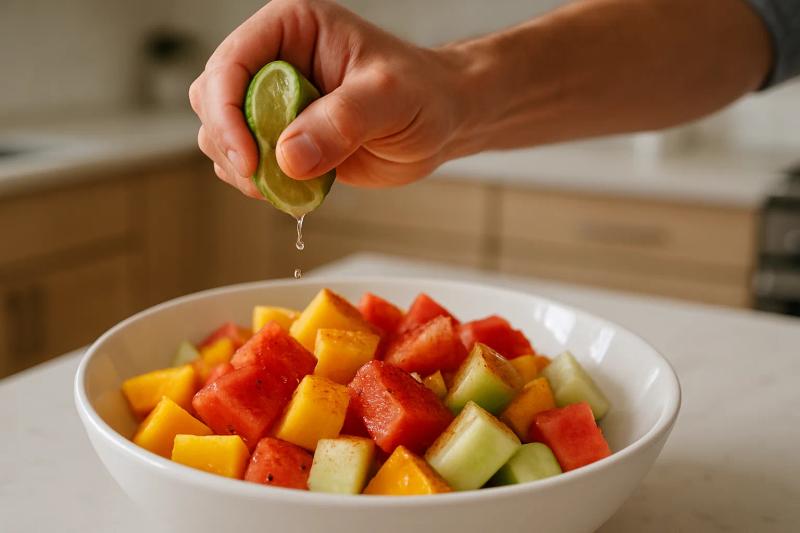 Paso 3 de Fruta con Chile