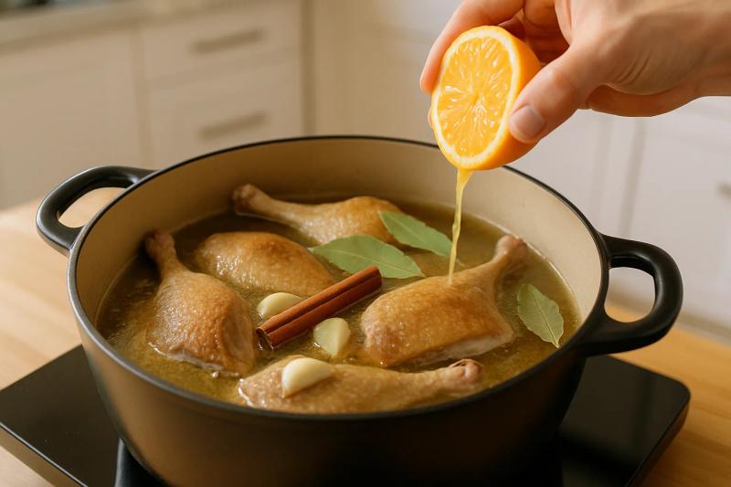 Paso 2 de Carnitas de Pato