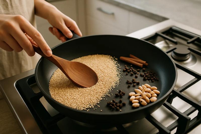 Paso 3 de Mole de Xico