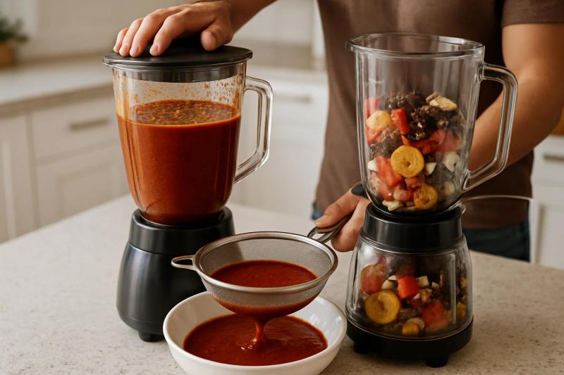 Paso 4 de Mole de Xico