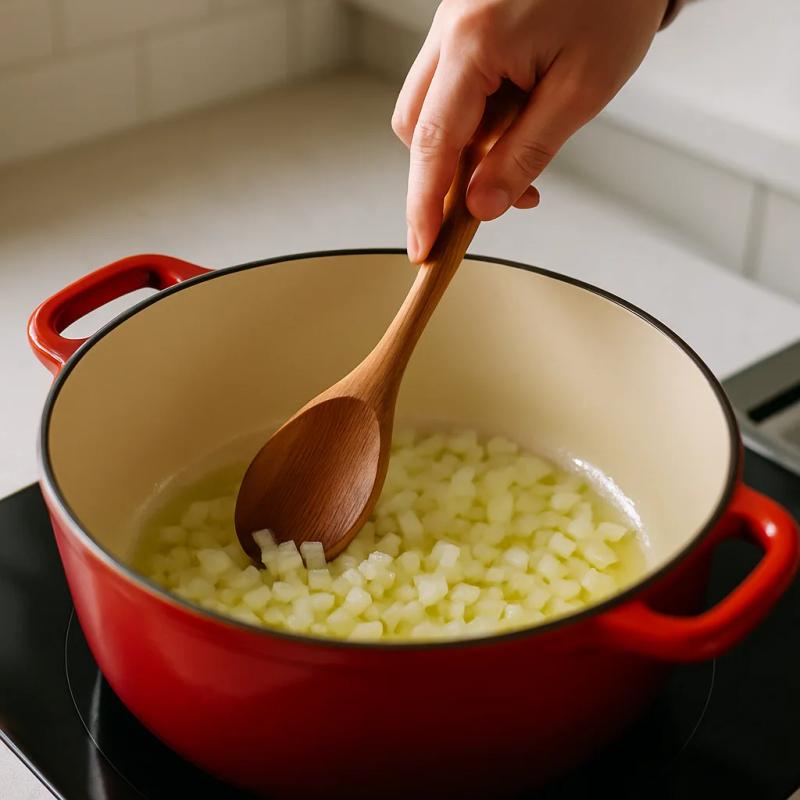 Paso 3 de Bacalao Navideño a la Mexicana