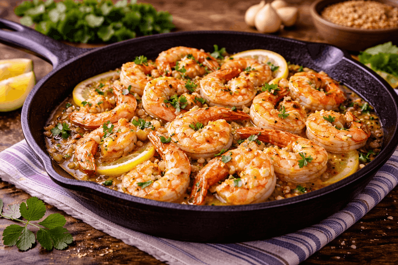 Camarones al Mojo de Ajo