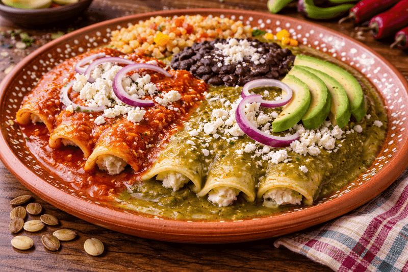 Enchiladas Divorciadas