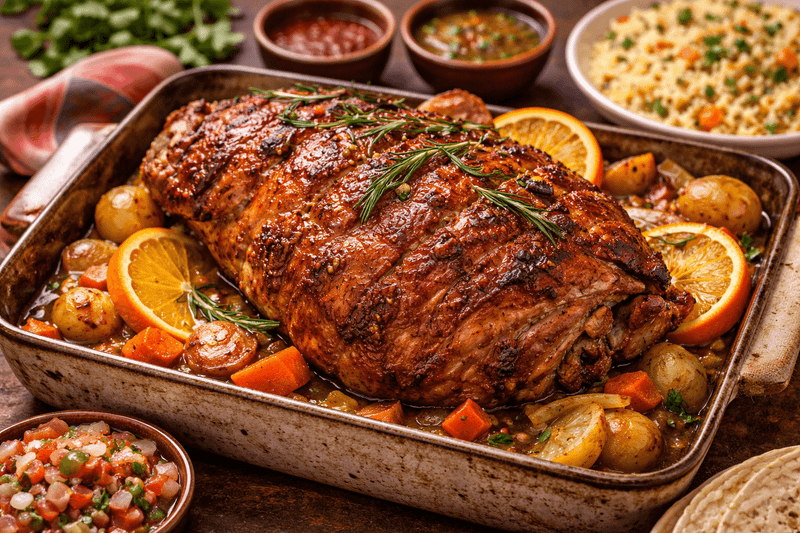 Pierna de Cerdo al Horno