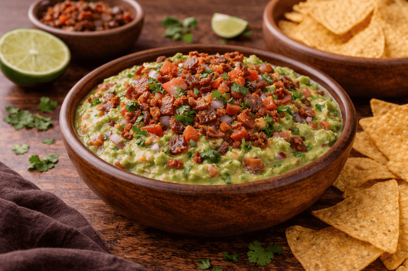 Guacamole con Tocino