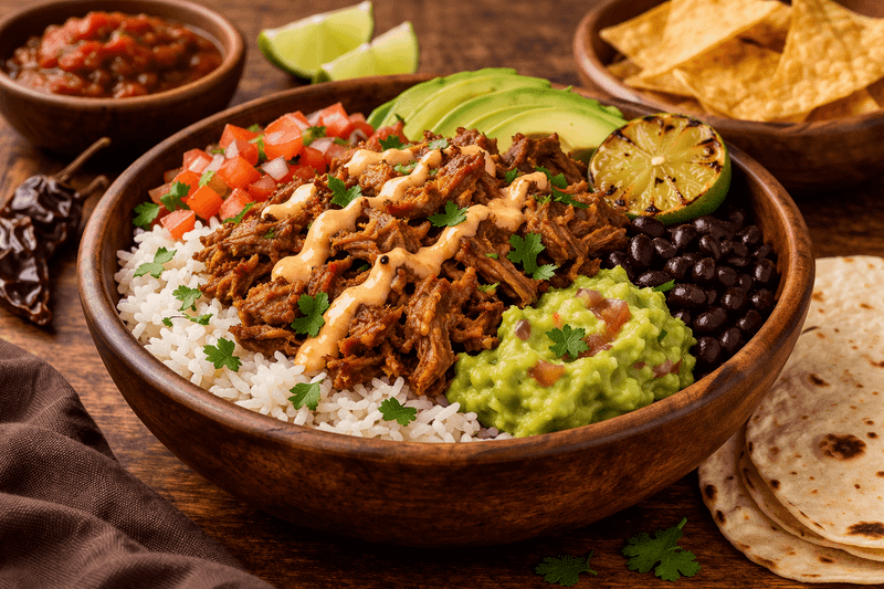 Chipotle-Style Carnitas Bowl