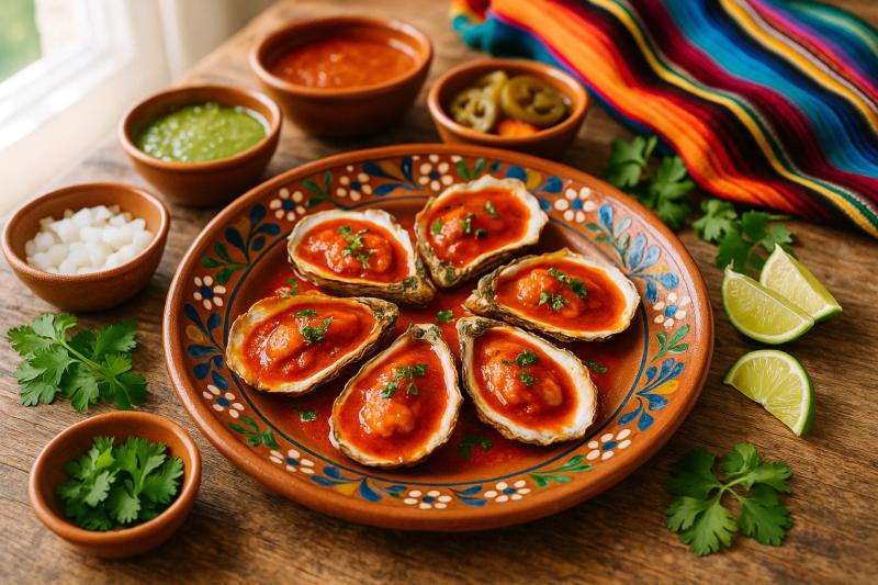 Ostiones a la Diabla