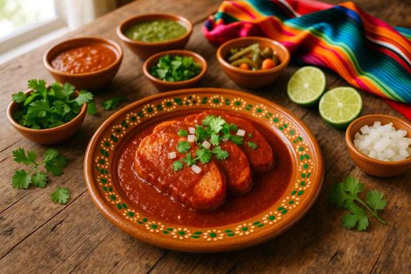 Lomo en Salsa de Chile Morita