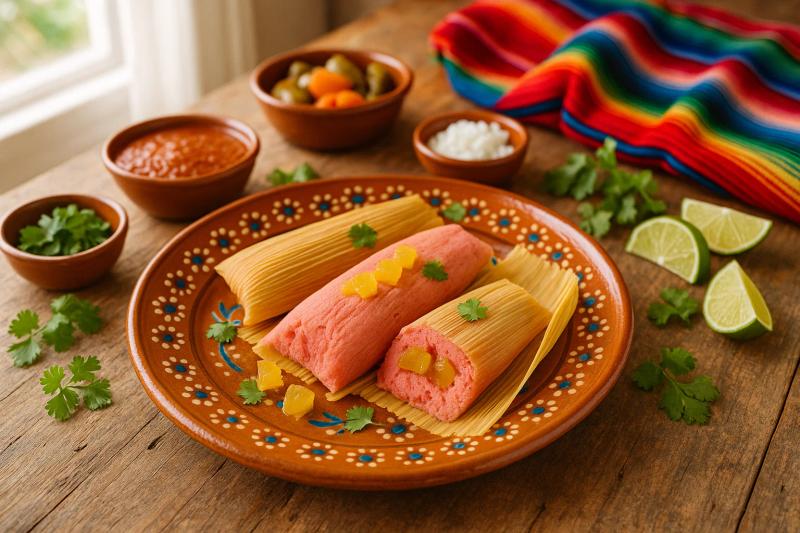 Tamales de Dulce de Piña