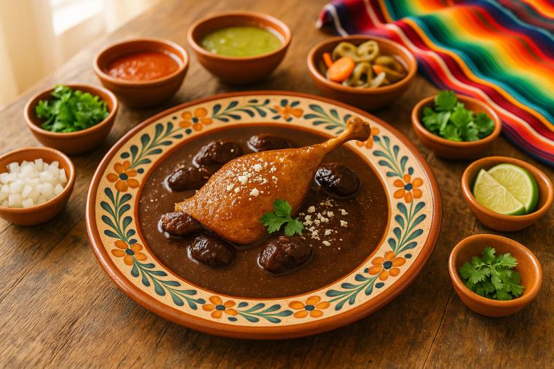 Pato en Mole de Ciruela