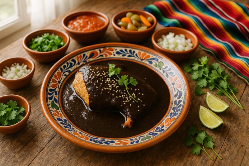 Pavo en Mole Negro