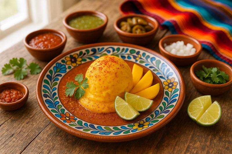 Helado de Mango con Chile