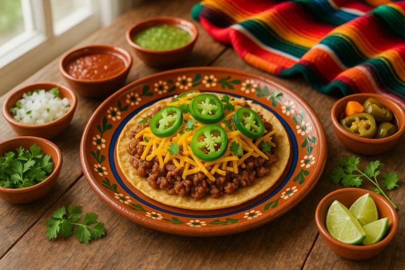 Tostada Tex-Mex