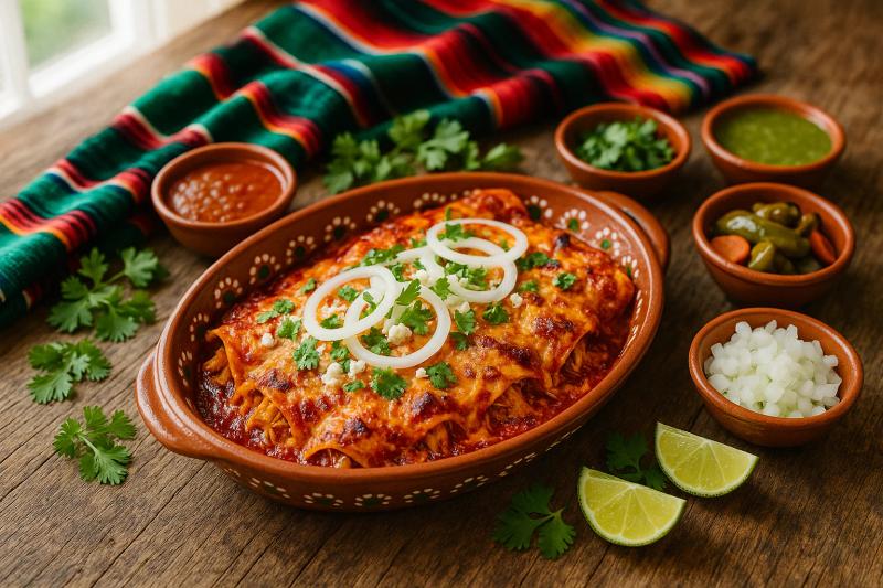 Cazuela de Enchiladas