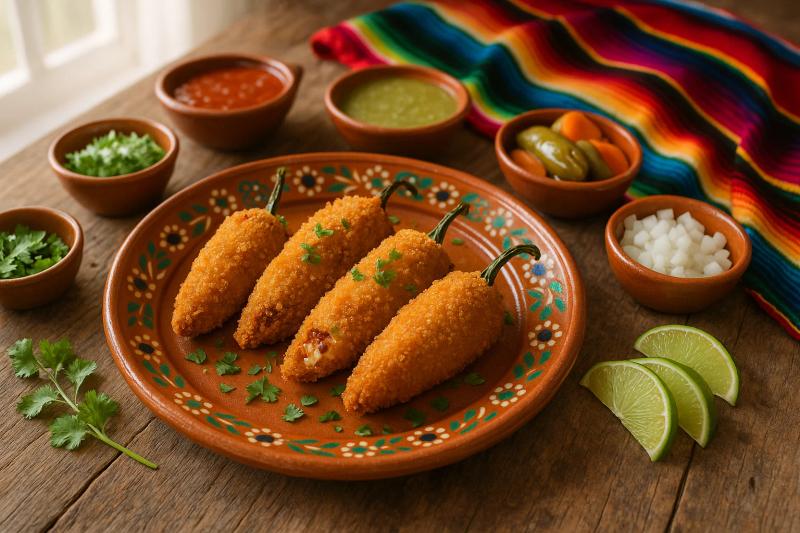 Jalapeños Rellenos Crujientes