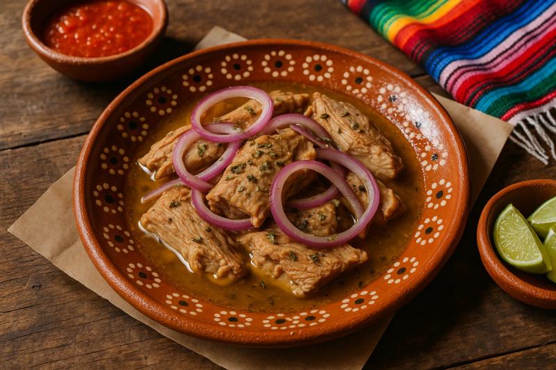 Pavo en Escabeche Yucateco