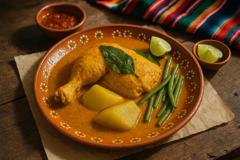 Pollo en Amarillo