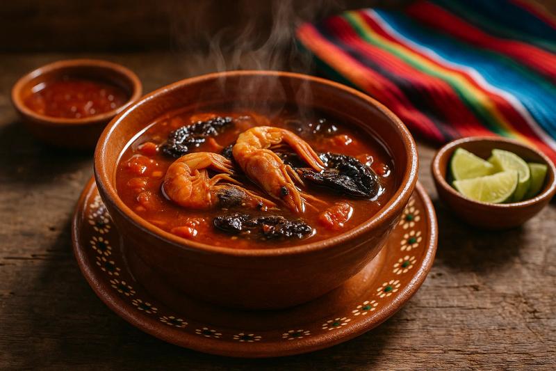 Caldo de Camarón Seco