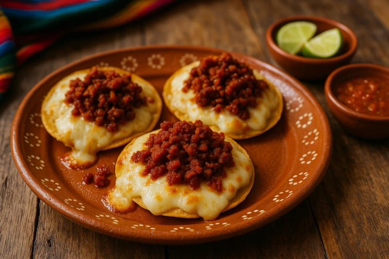 Volcanes de Queso con Chorizo
