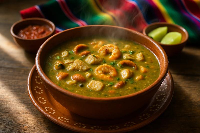 Chileatole de Mariscos