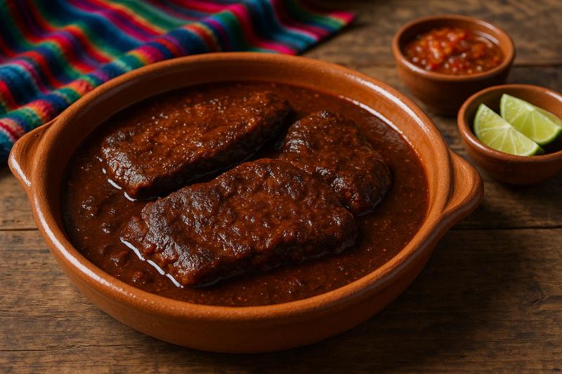 Bistec en Salsa Pasilla