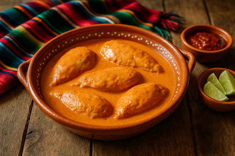 Pollo en Crema de Chipotle