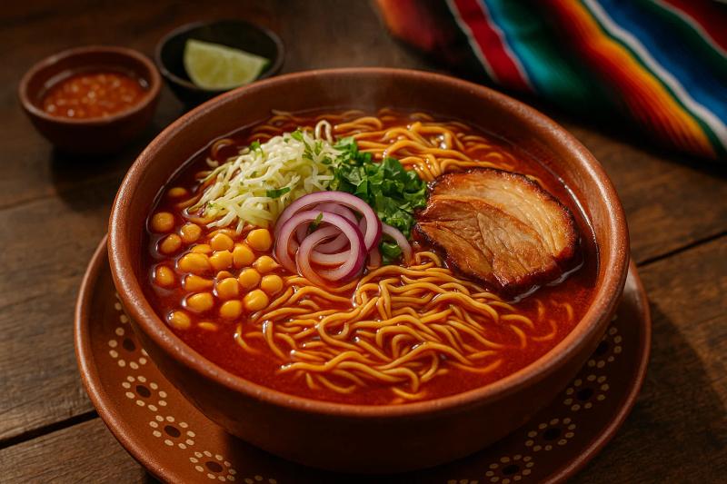 Ramen de Pozole