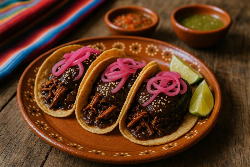 Tacos de Mole
