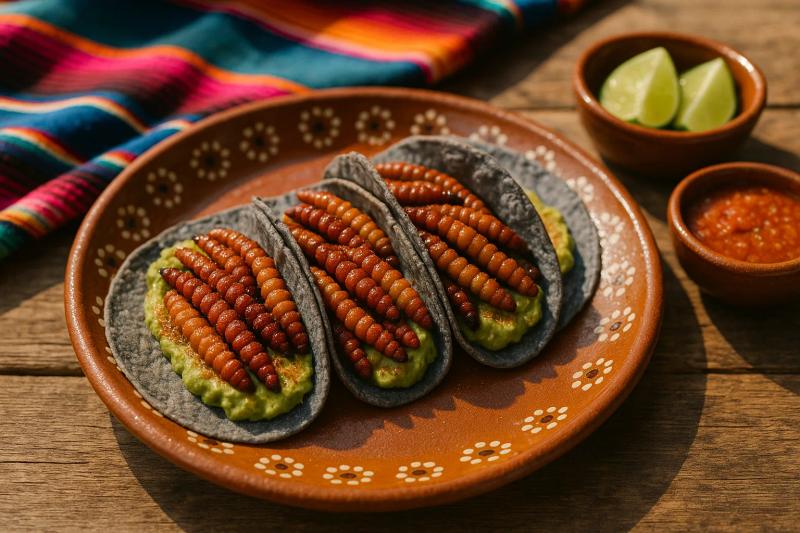 Tacos de Chinicuiles