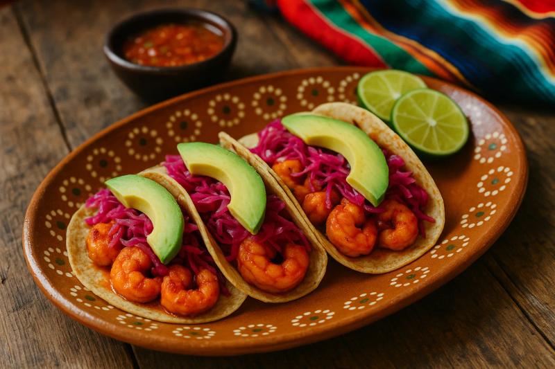 Tacos de Camarón Estilo Mazatlán