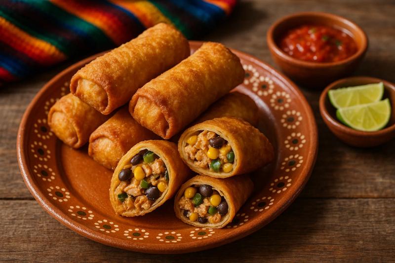 Tex-Mex Egg Rolls