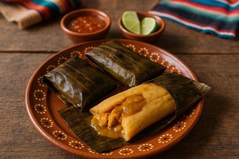 Tamales de Amarillo Oaxaqueño