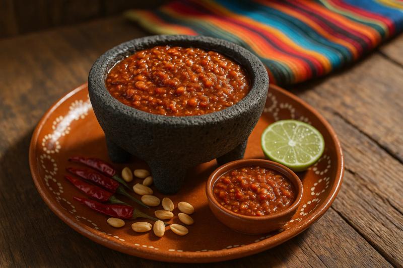 Salsa de Árbol con Cacahuate