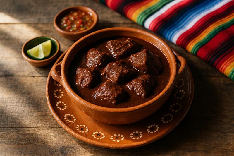 Adobo de Res con Chile Pasilla