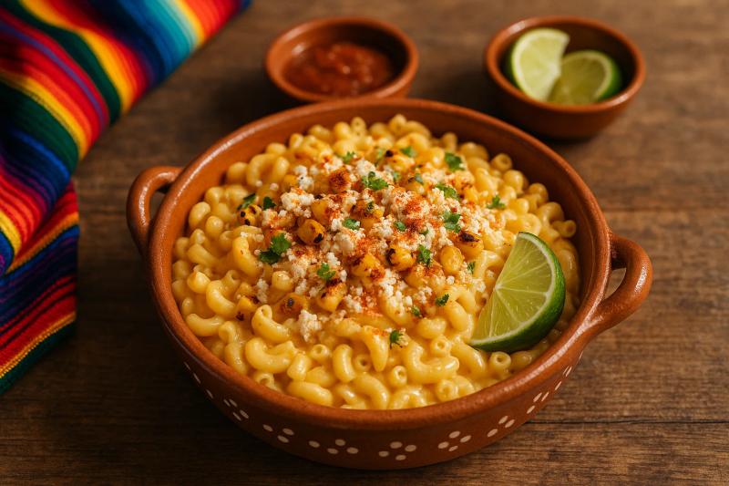 Elote Mac and Cheese