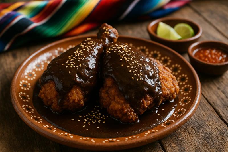 Mole Fried Chicken