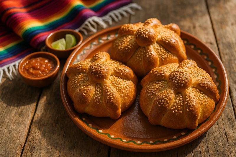 Hojaldras de Día de Muertos