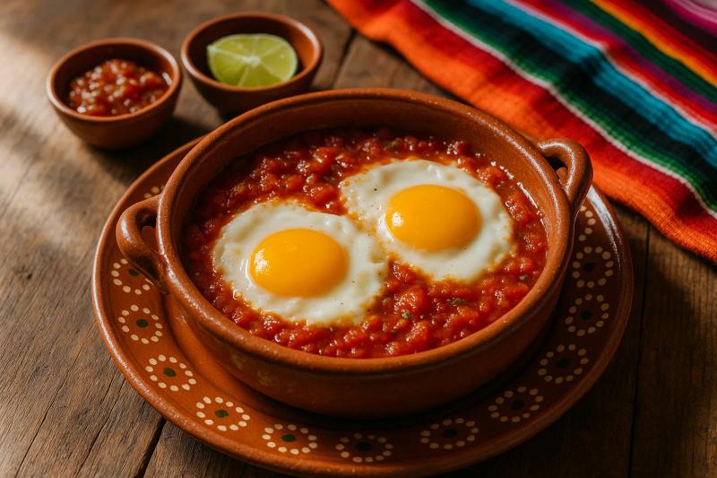 Huevos en Cazuela