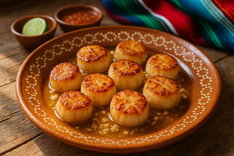 Callo de Hacha en Mantequilla