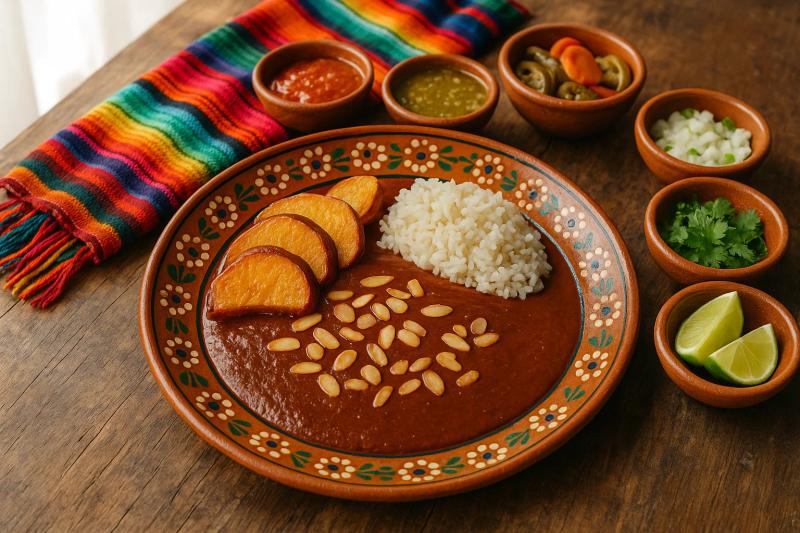 Mole Vegano de Almendra