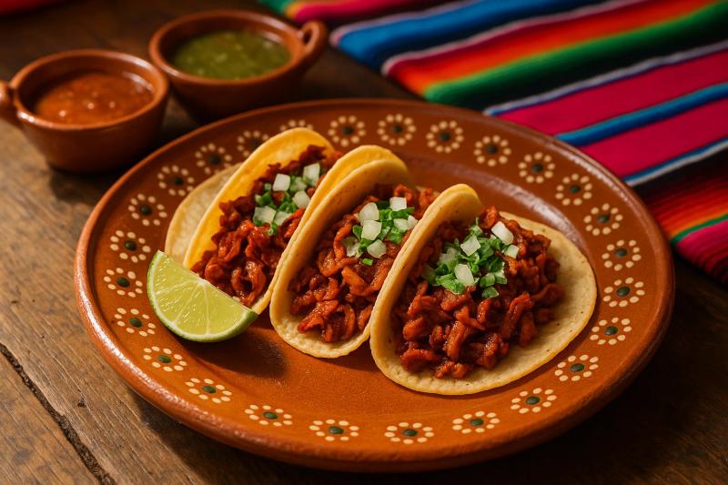 Tacos de Jackfruit al Pastor