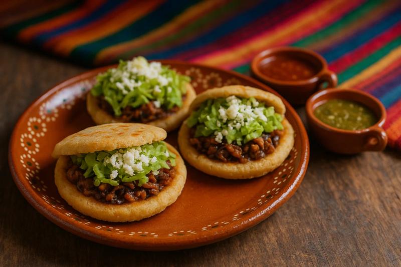 Gorditas Veganas de Chicharrón de Setas