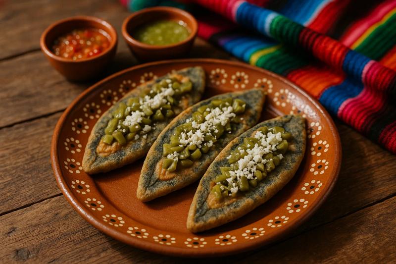 Tlacoyos Veganos de Haba